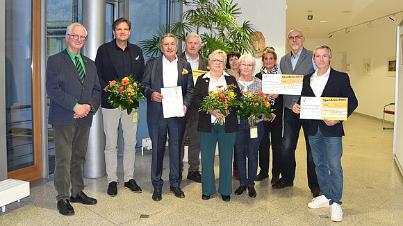 ltlsa/smü Landtagspräsident Dr. Gunnar Schellenberger würdigte auch 2025 die Arbeit dreier Vereine aus dem Behinderten- und Rehabilitations-Sportverbands Sachsen-Anhalt.