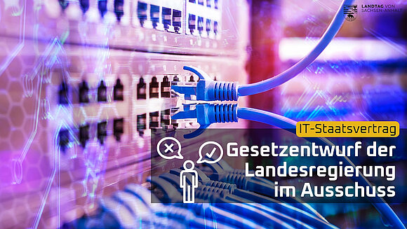 Themenbild Digitalisierung. Die Landesregierung arbeitet an der Änderung des IT-Staatsvertrags.