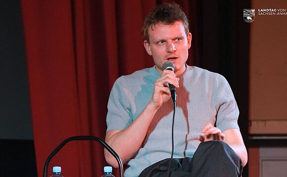 Schauspieler Johannes Hegemann spielte die Rolle des Hans Coppi im Film „In Liebe, Eure Hilde“.