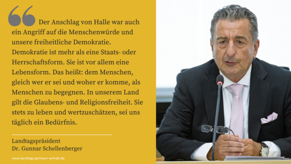 LTLSA Landtagspräsident Dr. Gunnar Schellenberger