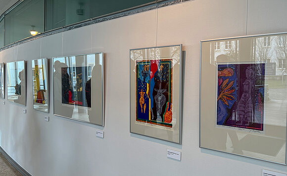 Blick in die Ausstellung