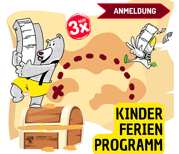 Plakat Schatzsuche