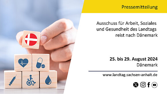 Pressemitteilung mit Themenbild zur Ausschussreise.