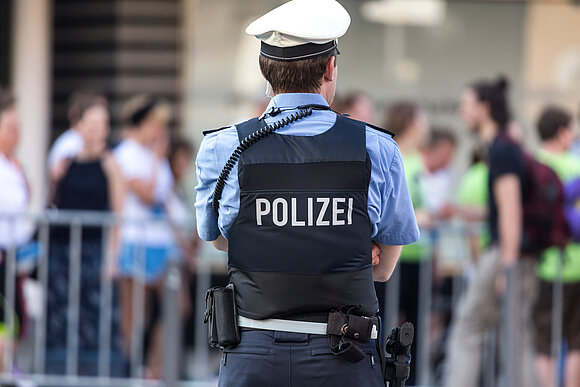 Ein Polizist