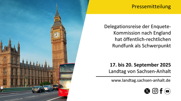 Grafik, die die Pressemitteilung ankündigt