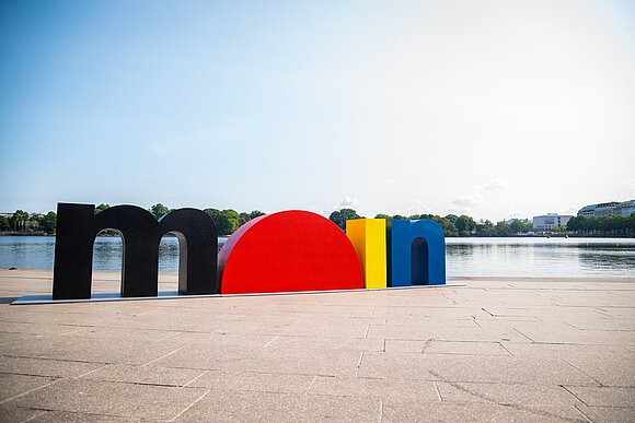 Hamburg sagt MOIN am Tag der Deutschen Einheit 2023.