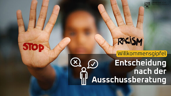 Canva/ltlsa Es verzeichnet sich ein Anstieg rassistischer Übergriffe. Ein Willkommensgipfel soll Abhilfe schaffen.