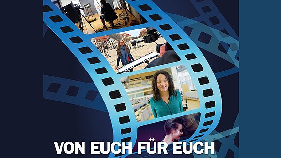 Filmrolle zeigt einzelne Sequenzen während der Produktionsphase des Films