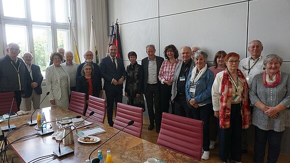 Mitglieder der Parlamentarischen Vereinigung Sachsen-Anhalt e.V. waren zu Gast bei den früheren Kolleginnen und Kollegen des Landtags von Sachsen.