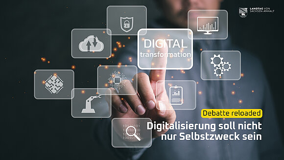 In Sachsen-Anhalt soll im ganzen Land auf die zunehmende Digitalisierung gesetzt werden.