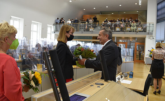 Gratulationen für Dr. Gunnar Schellenberger