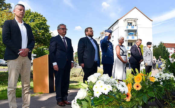 Gedenken zum 80. Jahrestag des Attentats vom 20. Juli 1944.