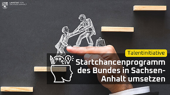 Graphik: Mit Hilfe Schwierigkeiten überwinden.