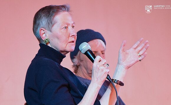 Historikerin Dr. Frauke Geyken sprach über ihren Forschungsschwerpunkt „Frauen im Widerstand gegen den Nationalsozialismus“.