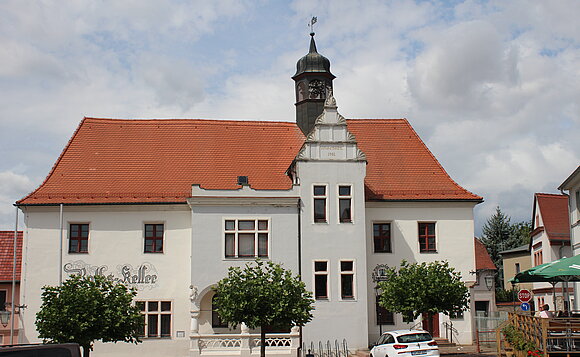 Das Rathaus von Landsberg.