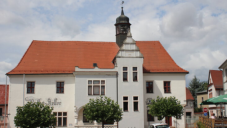 Das Rathaus von Landsberg.