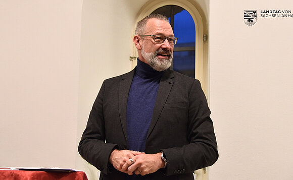 Der evangelische Militärpfarrer Jürgen P. Stahlhut berichtete von seiner Arbeit im Einsatz.