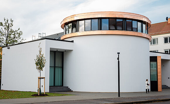 Die neue Synagoge in Dessau-Roßlau.