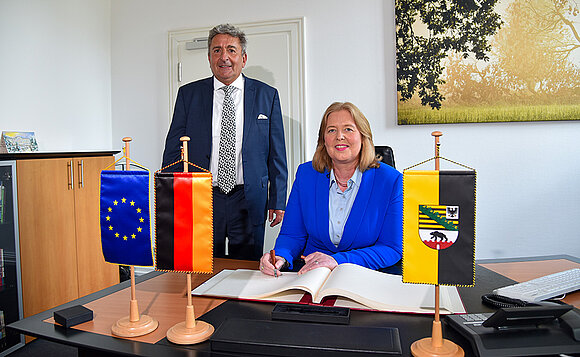 Bärbel Bas und Dr. Gunnar Schellenberger