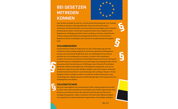 Blick auf den neuen Schülerkalender 2023/2024.