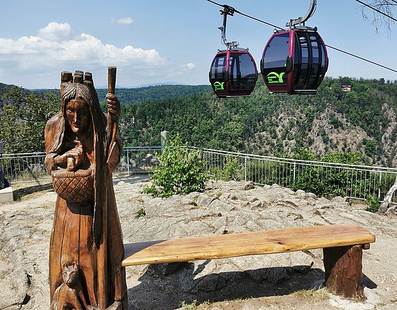 ltlsa/goe Blick vom Hexentanzplatz bei Thale.