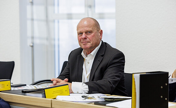 The Vice President of the State Parliament, Carsten Borchert (CDU).