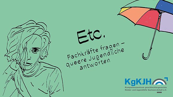 KgKJH Cover der Ausstellung zu den Lebenswelten queerer Jugendlicher.