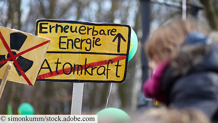 Symbolbild gegen Atomkraft