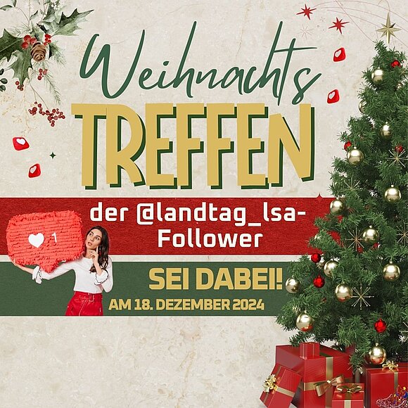 Plakat Einladung Motiv Weihnachten