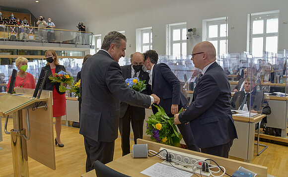 Gratulationen für Dr. Gunnar Schellenberger