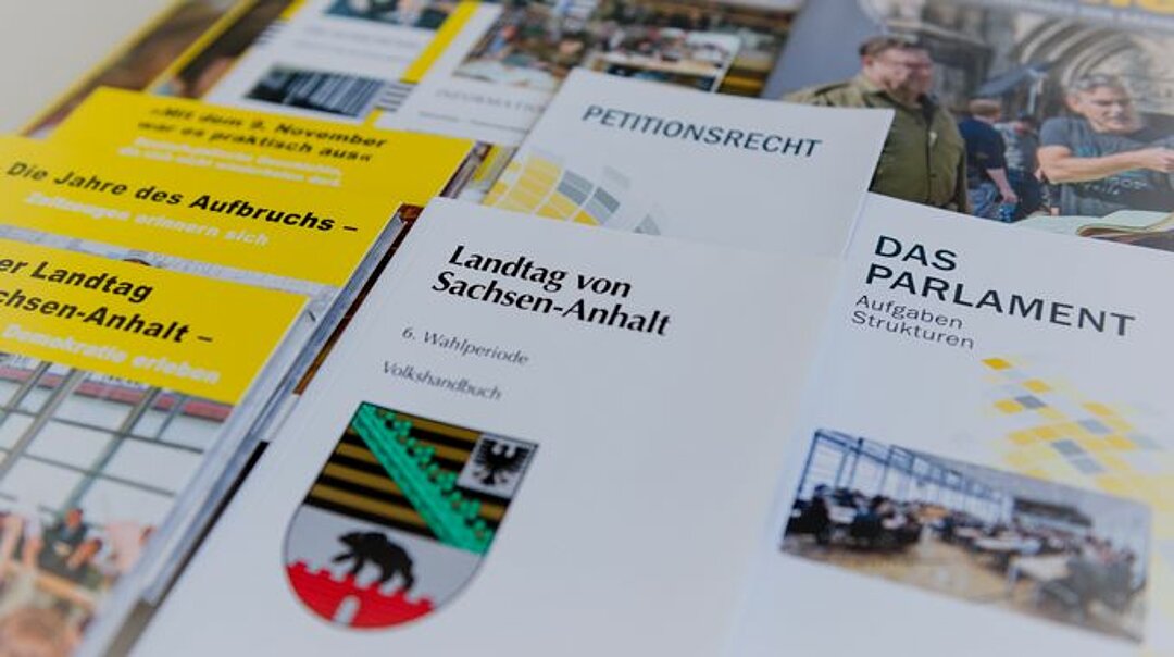Landtag SachsenAnhalt Publikationen